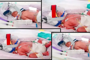 An Australian woman gave birth to four identical baby girls