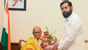 Sharad Pawar–Eknath Shinde Meeting Sparks Speculation, Supriya Sule Calls It a “Storm in a Teacup”
