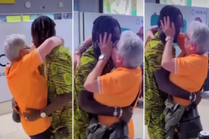 81-Year-Old ‘Grandma’ Falls In Love With 24-Year-Old Man, Couple Meets At Airport In Filmy Style