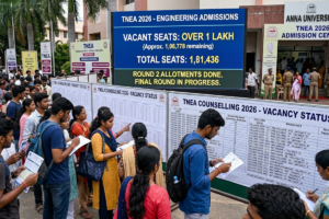 Tamil Nadu Engineering Seat Vacancies Highlight Shift Toward College Reputation Over Choice of Branch
