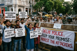 Jantar Mantar Assault Row: Delhi Police Promise Action in 72 Hours Following Protests