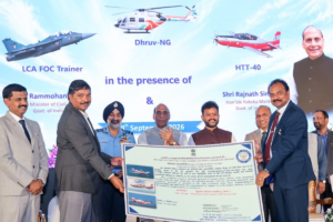 HAL Delivers LCA Tejas Trainers, HTT-40, and Dhruv NG Helicopters in Bengaluru