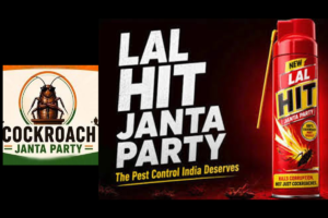 Counter-Outfit ‘Lal Hit Janata Party’ Launched in Delhi to Oppose Cockroach Janta Party Demonstrations