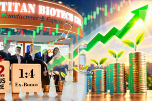 Titan Biotech Goes Ex-Bonus for 1:4 Issue as Stock Surges 4,700%+ in a Decade