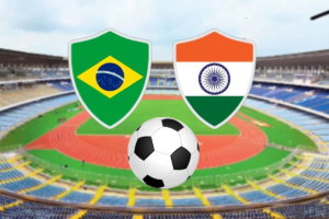 Massive Security Net Cast Over Salt Lake Stadium Ahead of Brazil vs. India Clash